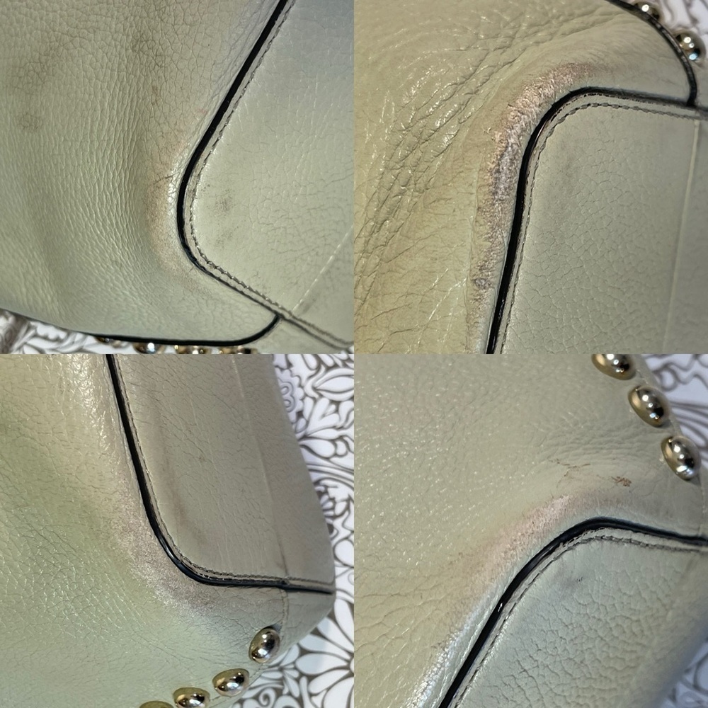 Rebecca Minkoff Soft Pebbled Leather Studded Shoulder Tote Unlined - Picture 16 of 16